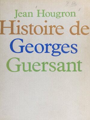 cover image of Histoire de Georges Guersant